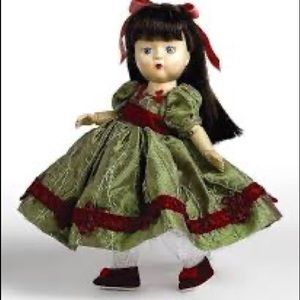 Madame Alexander Silk Rose Wendykin wood doll 40795 8"  Doll very rare